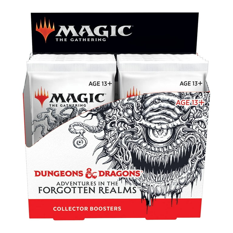 Magic: The Gatheringトーメント未開封33パックセット＋外箱付 D&D MTG Adventures in the Forgotten Realms – Collector Booster Box