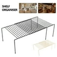 thumbnail image 1 of POINTERTECK Expandable Storage Shelf Extendable Organizer Shelf Rack Kitchen Adjustable Cabinet Pantry Shelves Under Sink and Counter Top Organizer for Cups Dishes Cabinet and Pantry Orga, 1 of 10