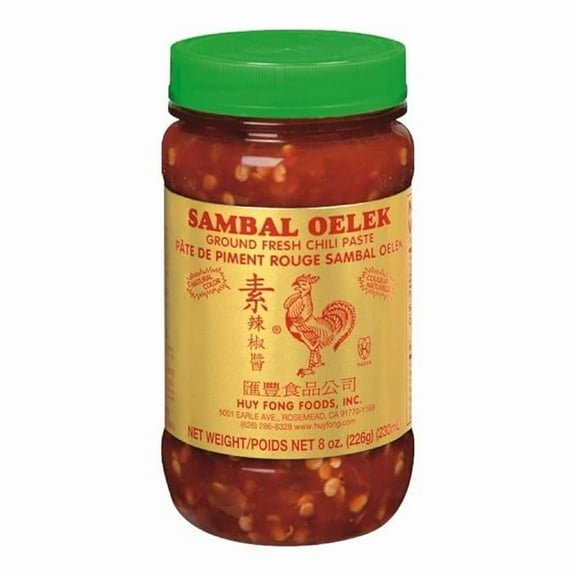 Huy Fong Sambal Oelek Chili Paste, 8 oz