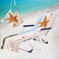 thumbnail image 5 of kladzum Summer Beach Chair Covers with Side Pockets Boho Pool Lounge Chair Towel Covers Microfiber Beach Towel for Outdoor Garden Courtyard Patio Beach Supplies, 5 of 7