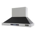 thumbnail image 3 of Kucht Professional 48" Stainless Steel Wall Mounted Range Hood in Black, 3 of 8
