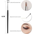 thumbnail image 3 of Brosse pour Eyeliner à Pointe Fine, Ensemble de Pinceaux de Maquillage Ultra Fins pour Eyeliner, Brosse pour Eyeliner à Pointe Fine (3 Pcs), 3 of 5