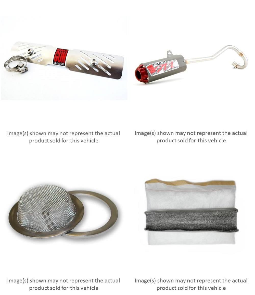 BIG GUN EVO Mini Series Full Exhaust Muffler System with Arrestor, Packing and Heat Shield Kit