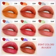 thumbnail image 4 of KISSIO 8 Colors Lipstick Set, Waterproof Long Lasting Mini Lipstick,Matte Lipstick,Mini Lipstick Set,Cruelty Free,1.27 oz, 4 of 7