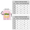 thumbnail image 3 of Happy New Year Shirt 𝓴𝓲𝓭𝓼 T-Shirt ,2026 Festive Party Tee For New Year Celebration, Casual Holiday Top For 𝓴𝓲𝓭𝓼 100cm Pink, 3 of 7