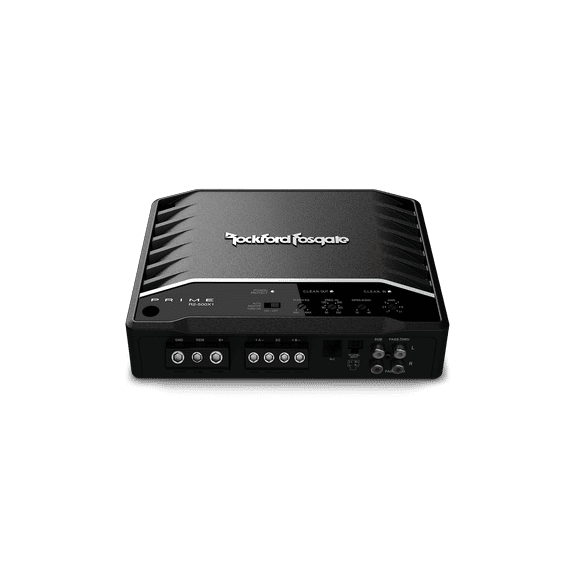 Rockford Fosgate R2-500X1 Adjustable Vehicle Audio Amplifier, Black, 6.4 lbs