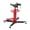 Red, variant on Ktaxon Transmission Jack, 3/4 Tons Hydraulic Vertical Telescoping Floor Jack Stand, Garage/Shop Lift Hoist, Blue