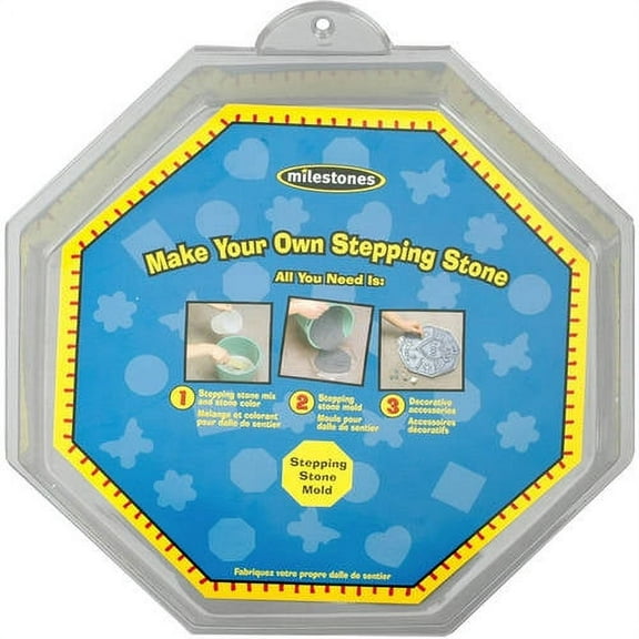 Milestones Reusable Mold - Plastic Octagon, 8"