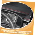 thumbnail image 4 of Black and Red PU Decorative Trim Strip Roll for Car Interiors, Dirt-Resistant Auto Accessory, Universal Fit, 4 of 5