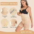 thumbnail image 5 of Nebility Women Shapewear Tummy Control Panties High Waist Butt Lifter Shorts Seamless Body Shaper Booty Enhancer Thigh Slimmer, 5 of 8
