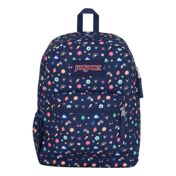 Backpack Jansport Cross Town Para Unisex Color Multicolor Modelo JS0A47LWGV7