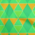 thumbnail image 1 of oneOone Cotton Poplin Light Green Fabric Geometric Sewing Fabric By The Yard Printed Diy Clothing Sewing Supplies 56 Inch Wide, 1 of 4