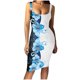 thumbnail image 1 of Vestido ajustado sin mangas con hombros descubiertos estampado Sexy informal de verano a la moda para mujer Pompotops  ghjkhdj3739, 1 of 5