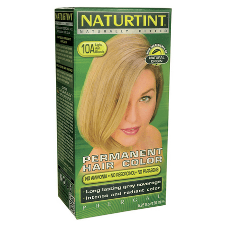 Naturtint Permanent Hair Color - 10A Light Ash Blonde 1 (Best Box Hair Dye For Gray Hair)