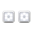 thumbnail image 4 of Matsuzay Sensor de luz nocturna Lámpara de noche de inducción humana con luz LED para hotel en casa, luz blanca redonda con carcasa blanca Type3 NO3, 4 of 6