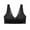 Style 3-Black, variant on Eashery Bras for Women Solid Breathable Sports Bra Women Bra C C