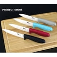 thumbnail image 4 of MYVIT Ceramic Knife Chef Kitchen Set 4-Piece Fruit Paring Knives with Covers and One Peeler, 4 of 7