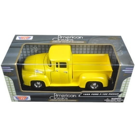 1955 Ford F 100 Pickup Truck Light Green 124 Diecast Model Car By Motormax