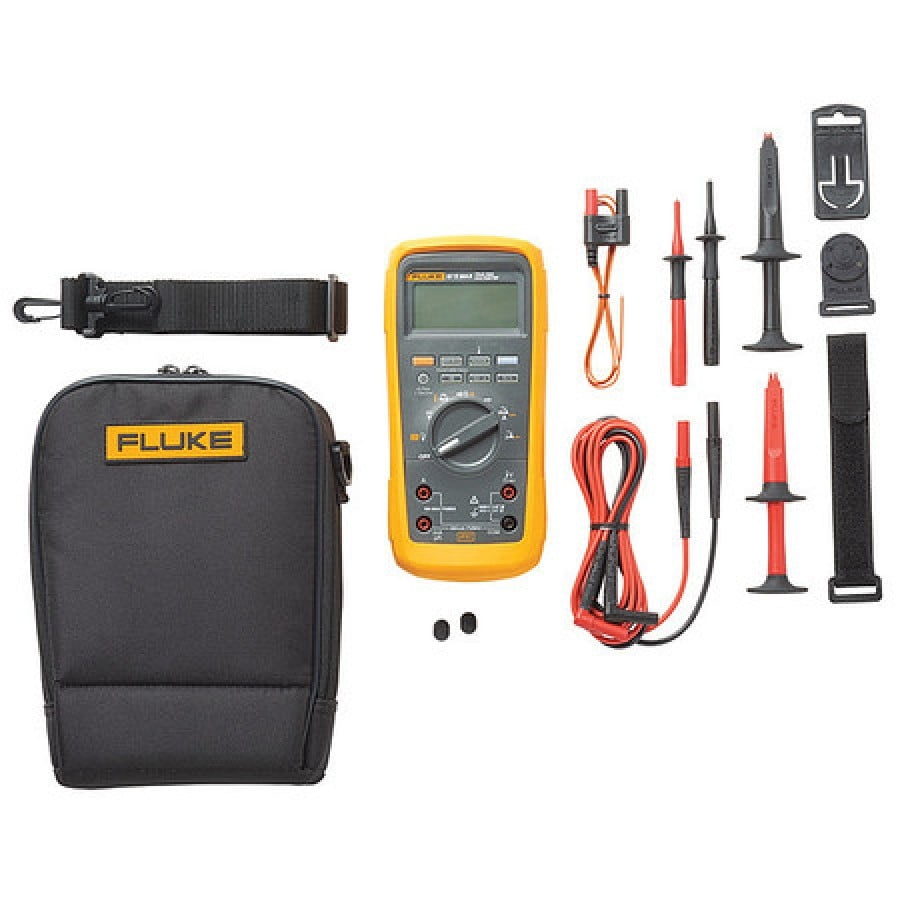 FLUKE FLUKE87VMAX/E2 KIT Clamp Meter,Full Size Multimeter Style