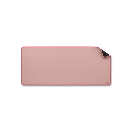 Logitech - Desk Mat Studio Series Extended Mouse Pad with Spill-resistant Durable Design (Large) - Darker Rose