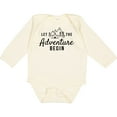 thumbnail image 3 of Inktastic Let the Adventure Begin with Camping Tent and Mountains Boys or Girls Long Sleeve Baby Bodysuit, 3 of 5