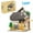 With box-6, variant on Cada LED City Japanese Street View Bricks Shop LED Japanese Steamed Bun House Architecture Building Blocks Summer Cafe Toys