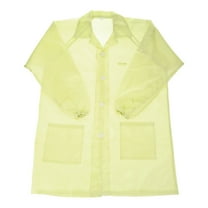 Uxcell ESD Lab Coat Anti Static Clothing Science Jacket with Cuff Lapel Collar Wear Uniform Work for Men Women (Yellow, XL)