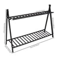 thumbnail image 2 of 2-Tier Plant Stand Indoor Outdoor Planter Flower Holder Shelf Rack Load 60-70kg for Balconies, Gardens, 2 of 20