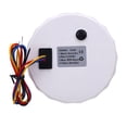 thumbnail image 4 of Xirurus Premium 110mm / 4.33 inches White Dial Automotive Marine Universal Tachometer Gauge 3000RPM DC 9-32V with Hour Meter & 7 Color Backlight for Car Boat RV Truck Dashboard Panel Repair, 4 of 9