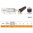thumbnail image 2 of Juego De Conectores De Cable De Soldadura Conector Rápido De Junta De Cable De Soldadura De Plástico Negro Y Latón 100A-900A Conector De Panel De Cable De Soldadura Tig Para La Industria seitruly TO005592-01, 2 of 7