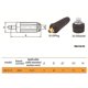 thumbnail image 2 of Juego De Conectores De Cable De Soldadura Conector Rápido De Junta De Cable De Soldadura De Plástico Negro Y Latón 100A-900A Conector De Panel De Cable De Soldadura Tig Para La Industria Yuarrent TO005592-01, 2 of 7