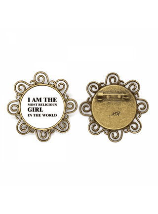 Religious brooches clearance