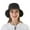 09_Black, variant on Lroveb Bucket Hats for Women Fisherman Hat Outdoor Sun Spring Summer Solid Color Beach Sunscreen Basin Woman Hat