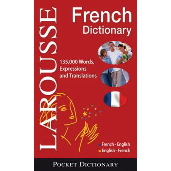 Pre-Owned Larousse Pocket Dictionary: French-English / English-French Paperback