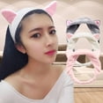 thumbnail image 2 of Makeup Headband, Cat Ear Lace, Spa Cosmetic Headbands, 3 Pack, 2 of 5