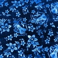 thumbnail image 4 of QHFBli High Waisted Maxi Skirt for Women Vintage Floral Jacquard Velvet Party Skirt Flared A-Line Long Skirts, 4 of 6