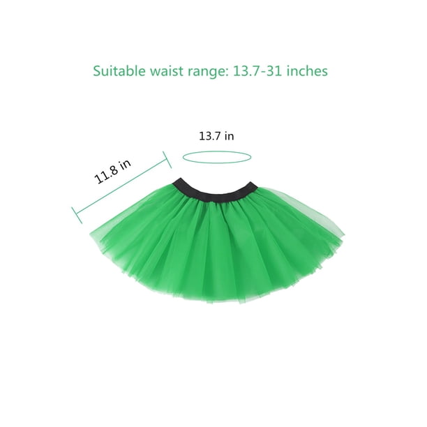 Disfraces para Mujeres Accesorios de Ropa para Niños de Fiesta Del Día de San Patricio - Falda Tutu, Bandera, Gafas de Sol en Forma de Corazón, Collar de Perlas (Niños) Disfraces para Niños