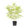 thumbnail image 1 of Árbol de bambú artificial en maceta, bonsái artificial decorativo y realista. 60cm, 1 of 9