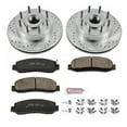 thumbnail image 3 of PowerStop Front Z23 Evolution Sport Carbon-Fiber Ceramic Brake Pad and Drilled & Slotted Rotor Kit Fits: FORD Select Models K5588, 3 of 10