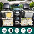 thumbnail image 5 of Abstract geometric shapes pattern Car Seat Back Kick Protectors,47 Pack Kick Mats with Storage Pockets for Vehicles to Protect from Dirt, Mud & Scratches, 5 of 5
