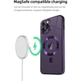 thumbnail image 3 of Plating Case for iPhone 11 Pro Max with Camera Lens Protector,Anti-Scratch Shockproof Slim Protective Case, Ideal for Women and Men，Compatible for iPhone 11 Pro Max, Purple, 3 of 14