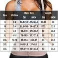 thumbnail image 3 of Waist Trainer Corset for Weight Loss Tummy Control Sport Workout Body Shaper Zipper Vest Tank Top, 3 of 6