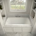 thumbnail image 3 of Streamline N-4340-748-WH 60 in. x 32 in. Acrylic Soaking Drop-In Bathtub in Glossy White, With External Drain in Glossy White, 3 of 12