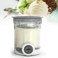 thumbnail image 4 of Ice Cream Maker Container, Versatile Usage Hard Plastic Ice Cream Storage Tank Moderate Capacity  for Home Kitchen, 4 of 7