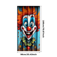 thumbnail image 3 of Vibrant Clown Banner Circus Celebration Colorful Design Carnival Theme Polyester Material for Kids Party Birthday Event Decoration, 3 of 9
