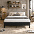 King Box Spring 10 Inch High Profile Metal Bed Base With Fabric Cover ...