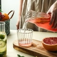thumbnail image 3 of 1 Set of Bedside Water Carafe Clear Cold Water Pitcher Nightstand Water Carafe Mouthwash Carafe With Tray, 3 of 8