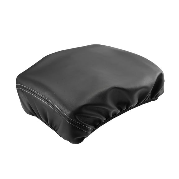 Unique Bargains Interior Center Console Seat Armrest Cover Trim for Dodge for Ram 1500 2500 3500 2019-2022 Black Gray