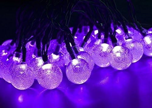 Solar String Lights, Waterproof 20ft 30 LED Solar Ball String Lights, Indoor Outdoor Fairy Globe String Lights,for Garden,Patio,Christmas,Wedding,Home, Party Decoration (Warm White)