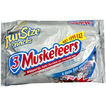 *DISCONTINUED* 3 Musketeers: Whipped Up Fluffy Chocolate Candy, 22.49 Oz